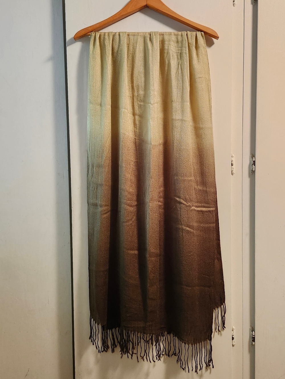 Green Ombre Scarf